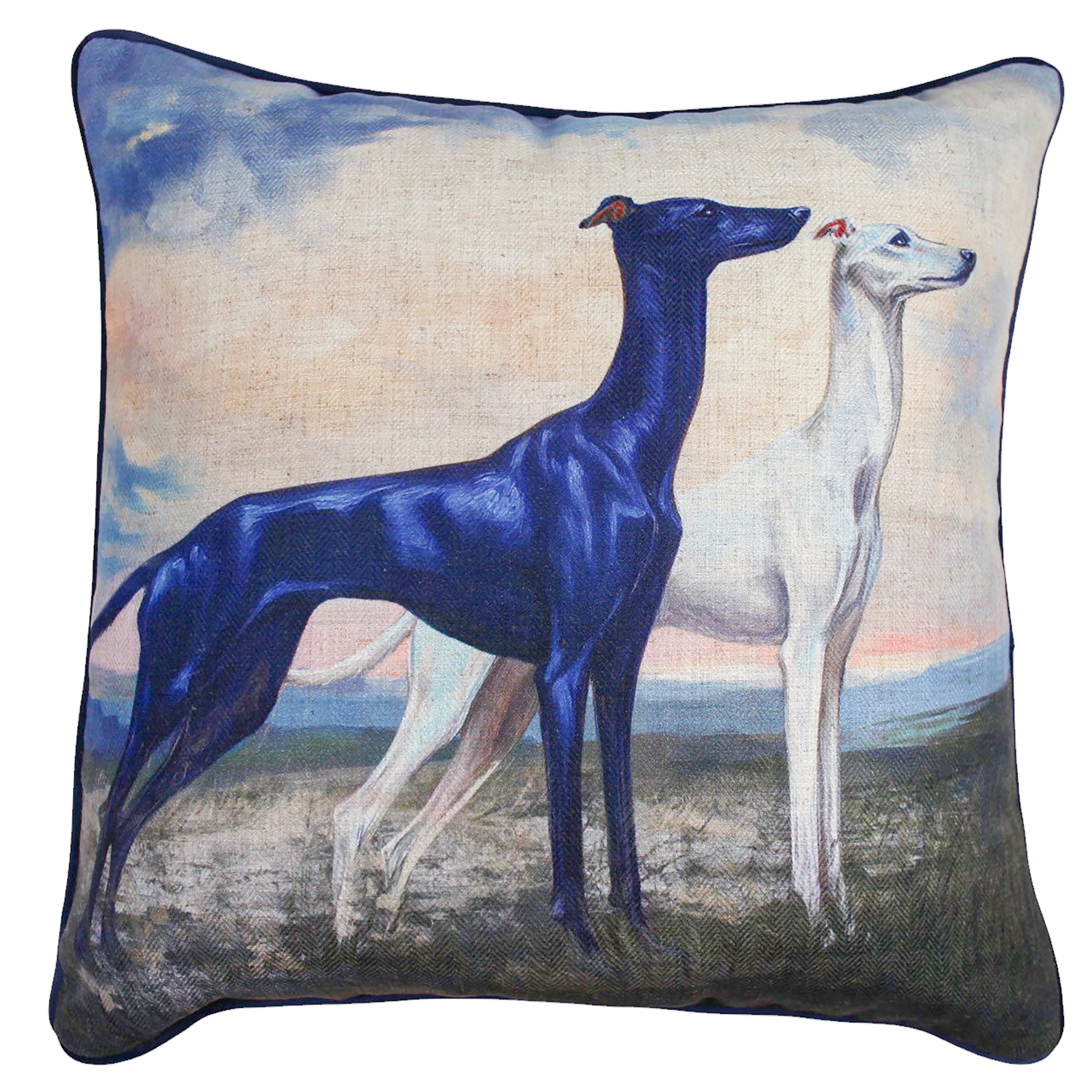 Fetch-ional Drama Velvet Cushion 50x50cm