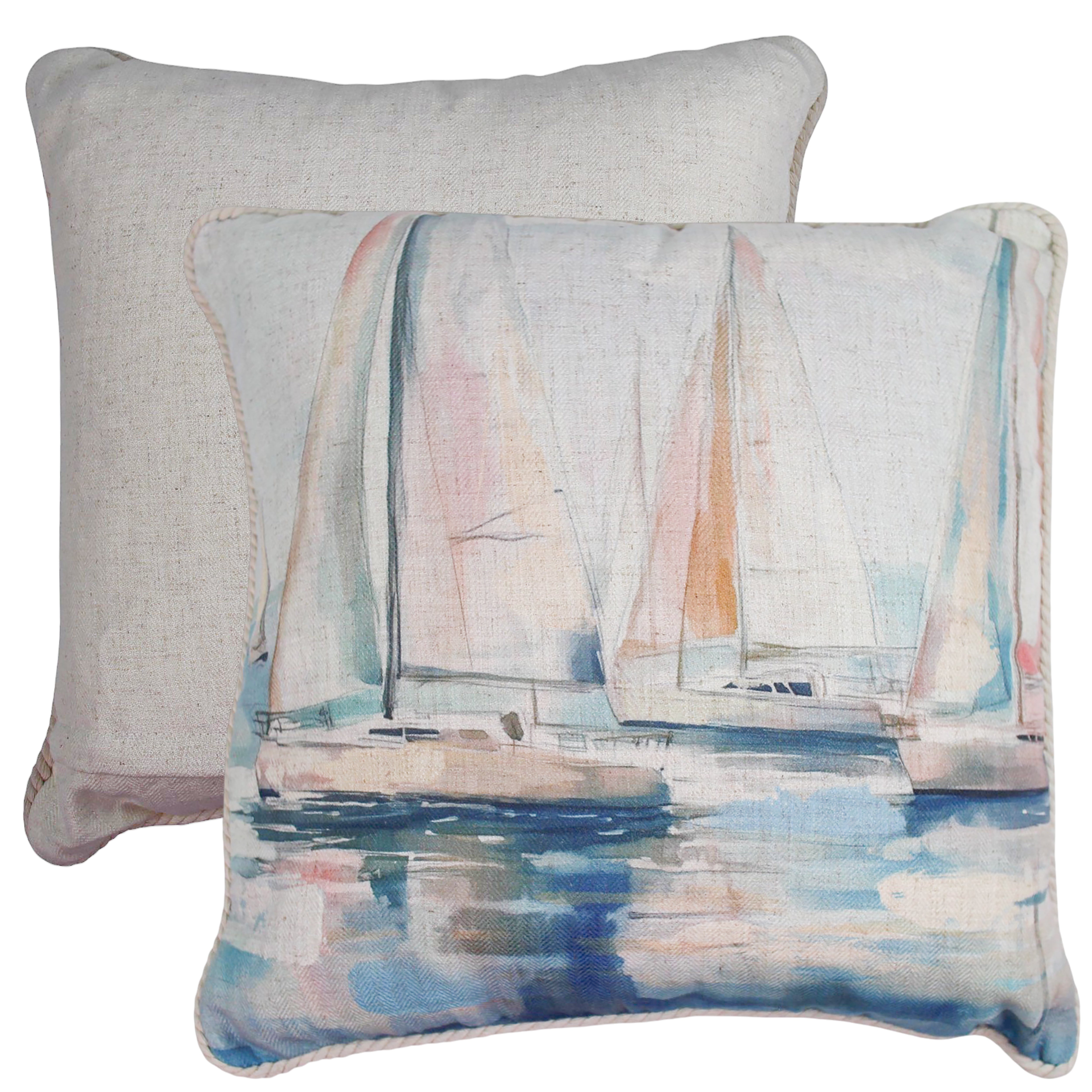 Nautical But Nice Linen Cushion 50x50cm
