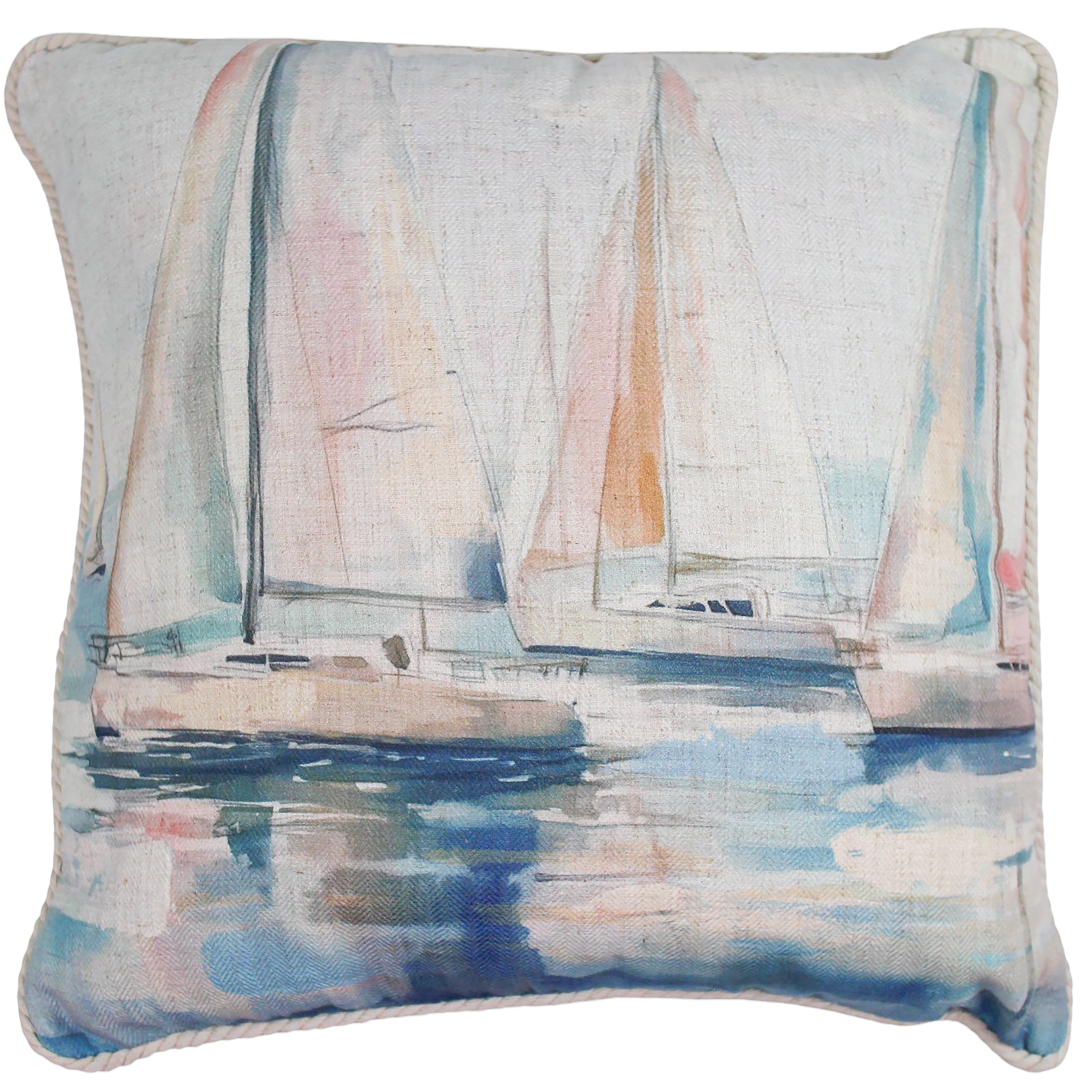Nautical But Nice Linen Cushion 50x50cm