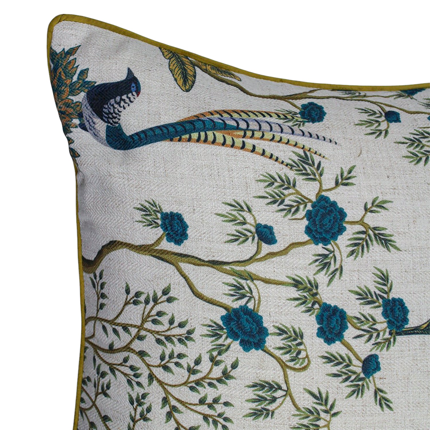 Lyre Lines Linen Cushion 50x50cm