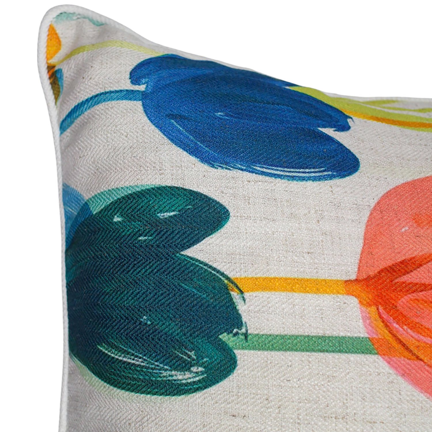 Tulip Tango Linen Cushion 50x50cm