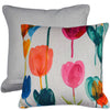 Tulip Tango Linen Cushion 50x50cm
