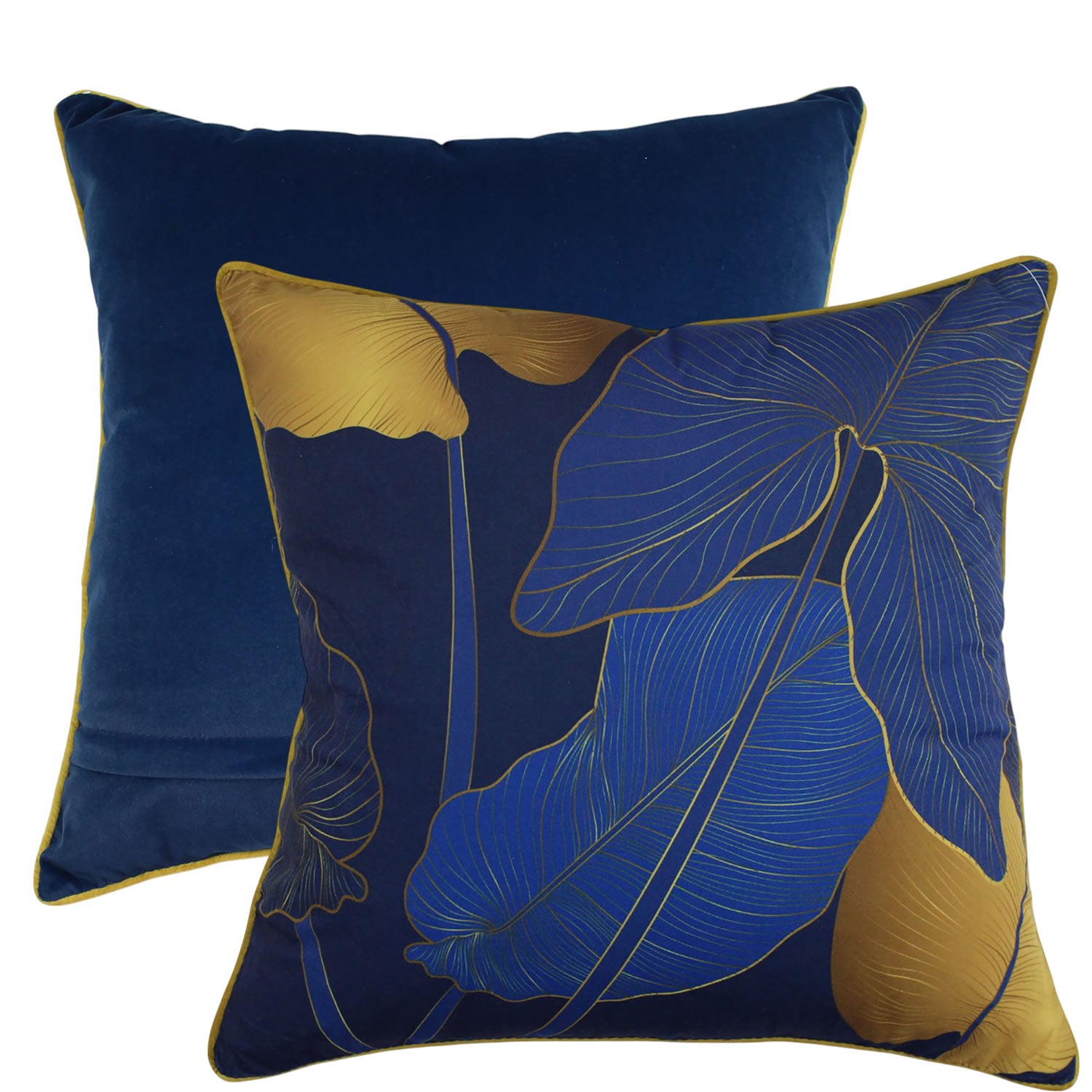 Golden Glade Velvet Cushion 50x50cm