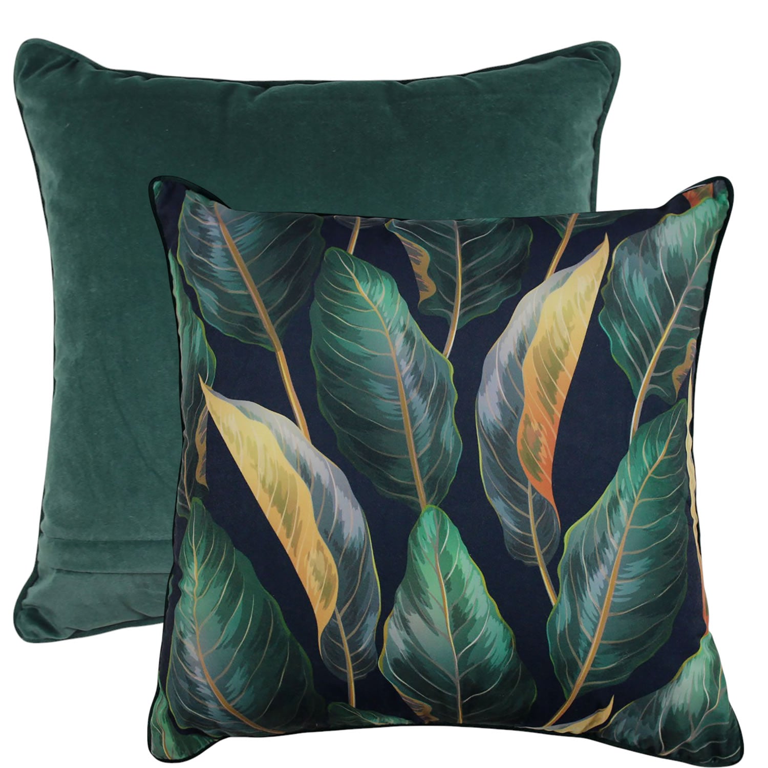 Leaf It Velvet Cushion 50x50cm