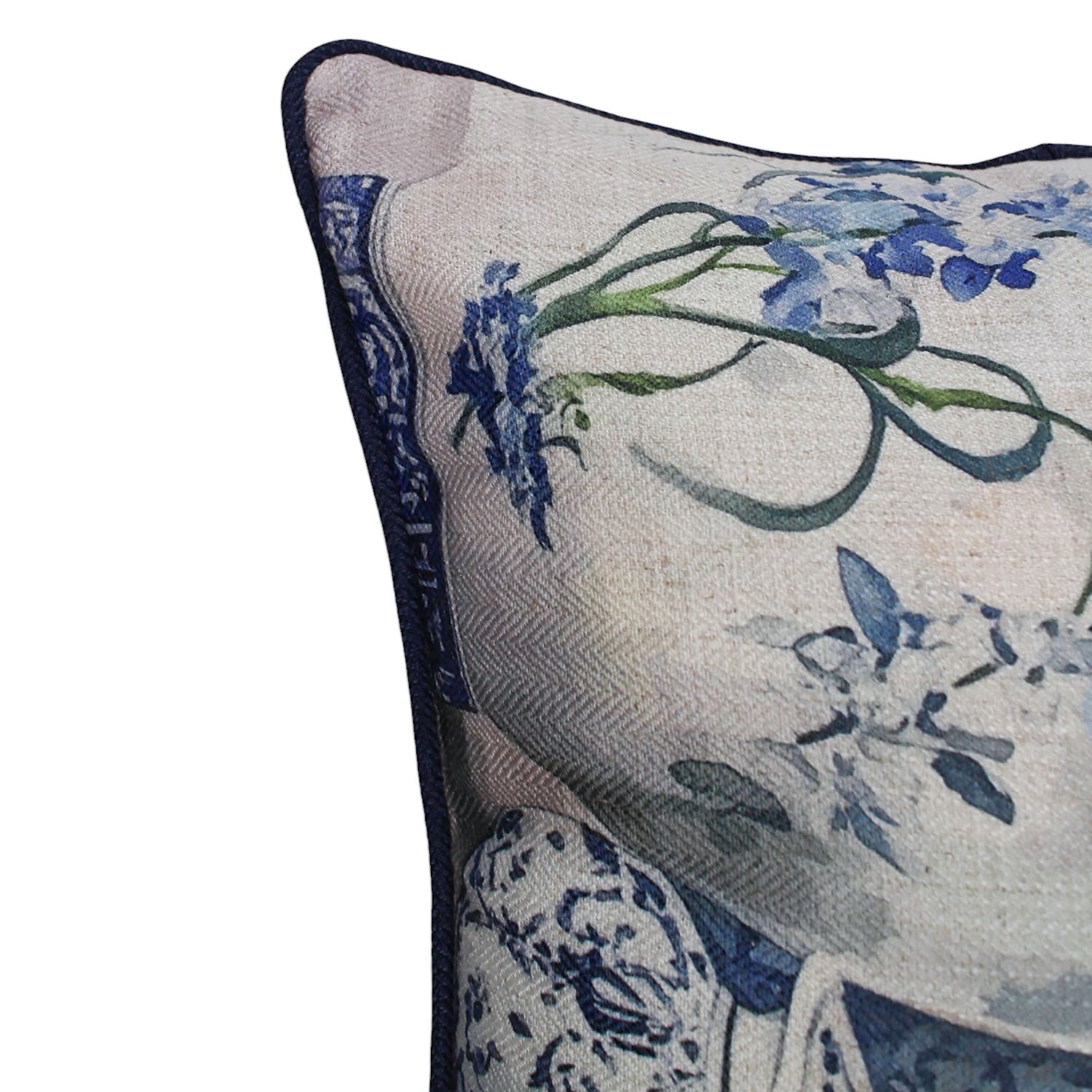 Ginger Jar Glam Linen Cushion 50x50cm