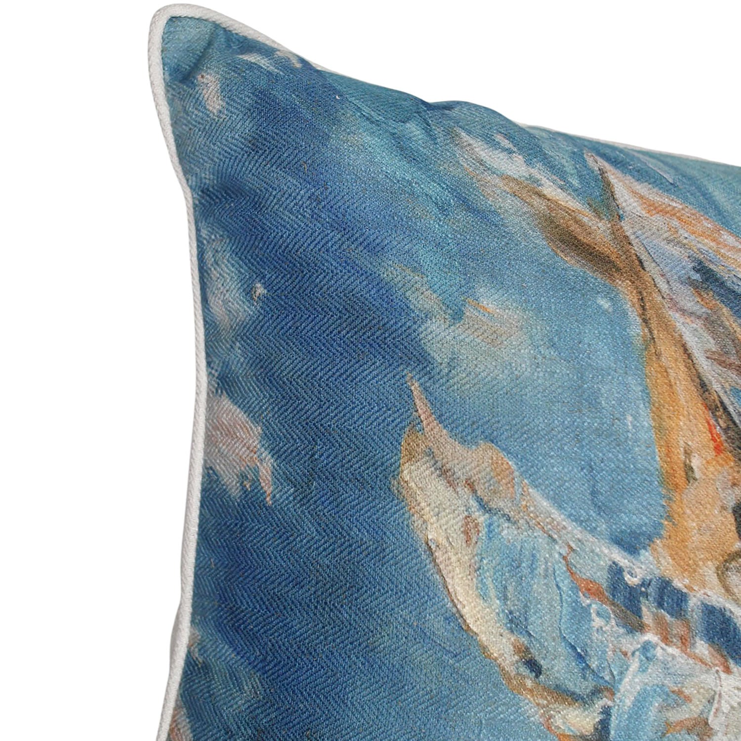 Turtle Tide Linen Cushion 50x50cm