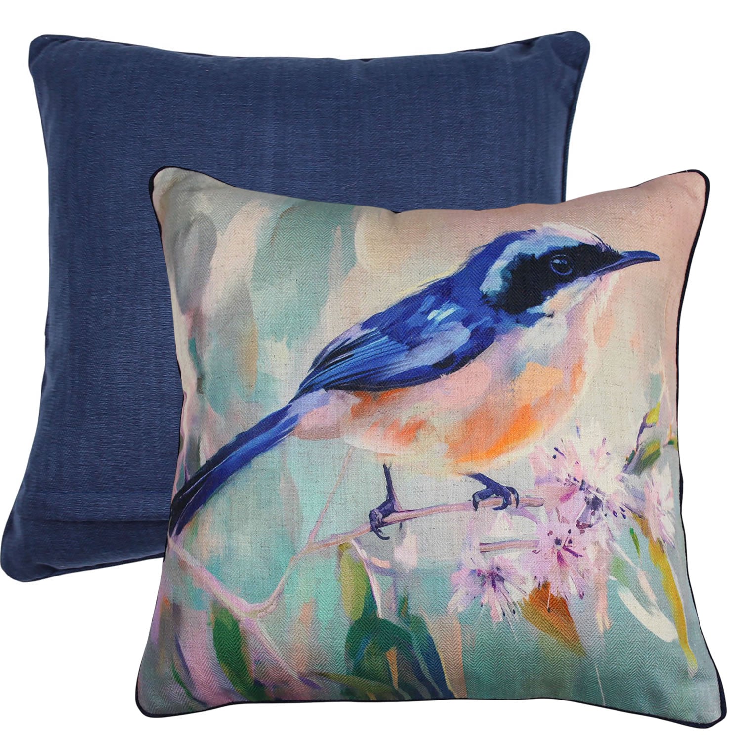 Wing & Bloom Linen Cushion 50x50cm