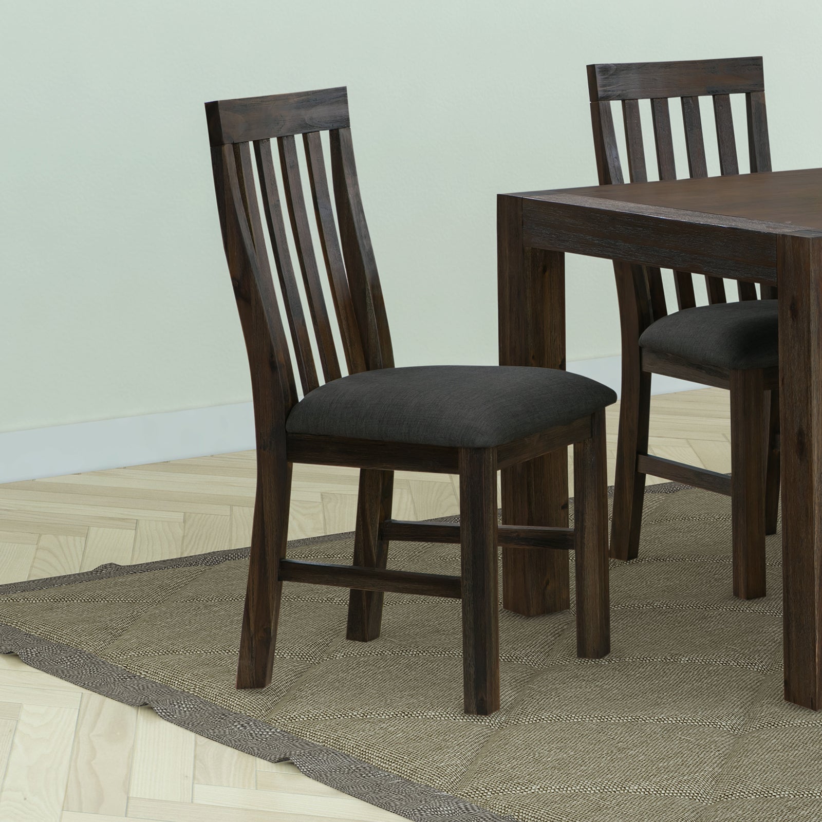 Noor Dining Chair - Chocolate (Set of 2)