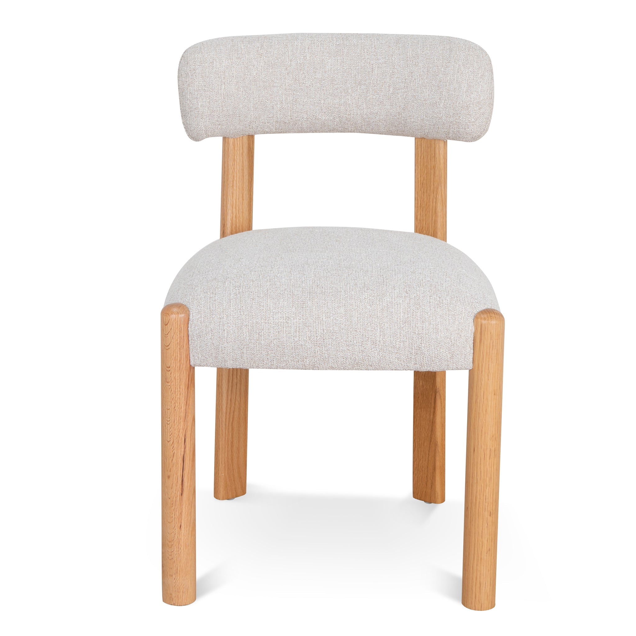 Cartaya Oak Dining Chair - Coastal Beige (Set of 2)