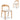 Caspar Natural Dining Chair - Beige (Set of 2)