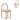 Adir Natural Dining Chair - Clay Grey (Set of 2)