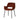 Kendry Black Dining Chair - Red Bronze Seat (Set of 2)