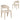 Voss Dining Chair - Pale Beige (Set of 2)