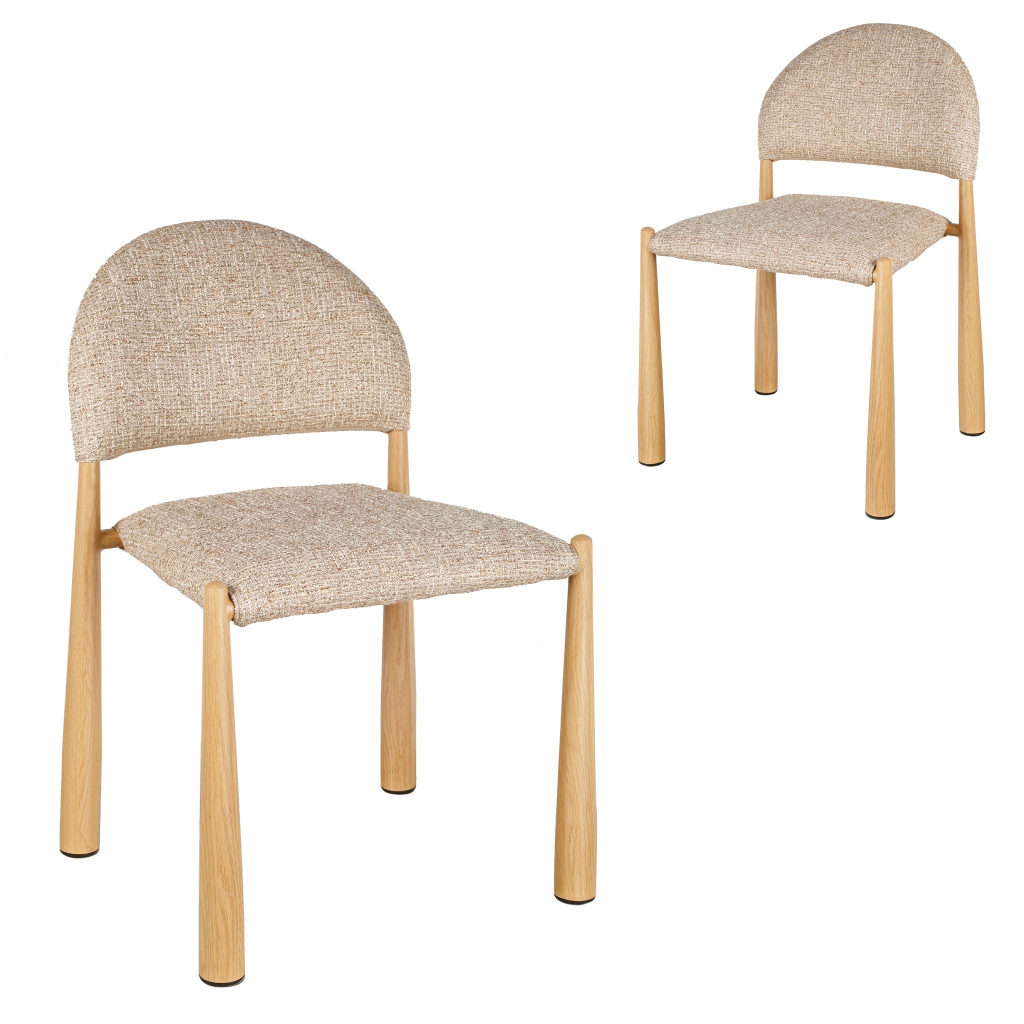 Fabian Dining Chair - Stonish Beige (Set of 2)