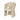 Undine Fabric Dining Chair - Pale Beige