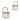 Adir Natural Dining Chair - Pale Beige - (Set of 2)