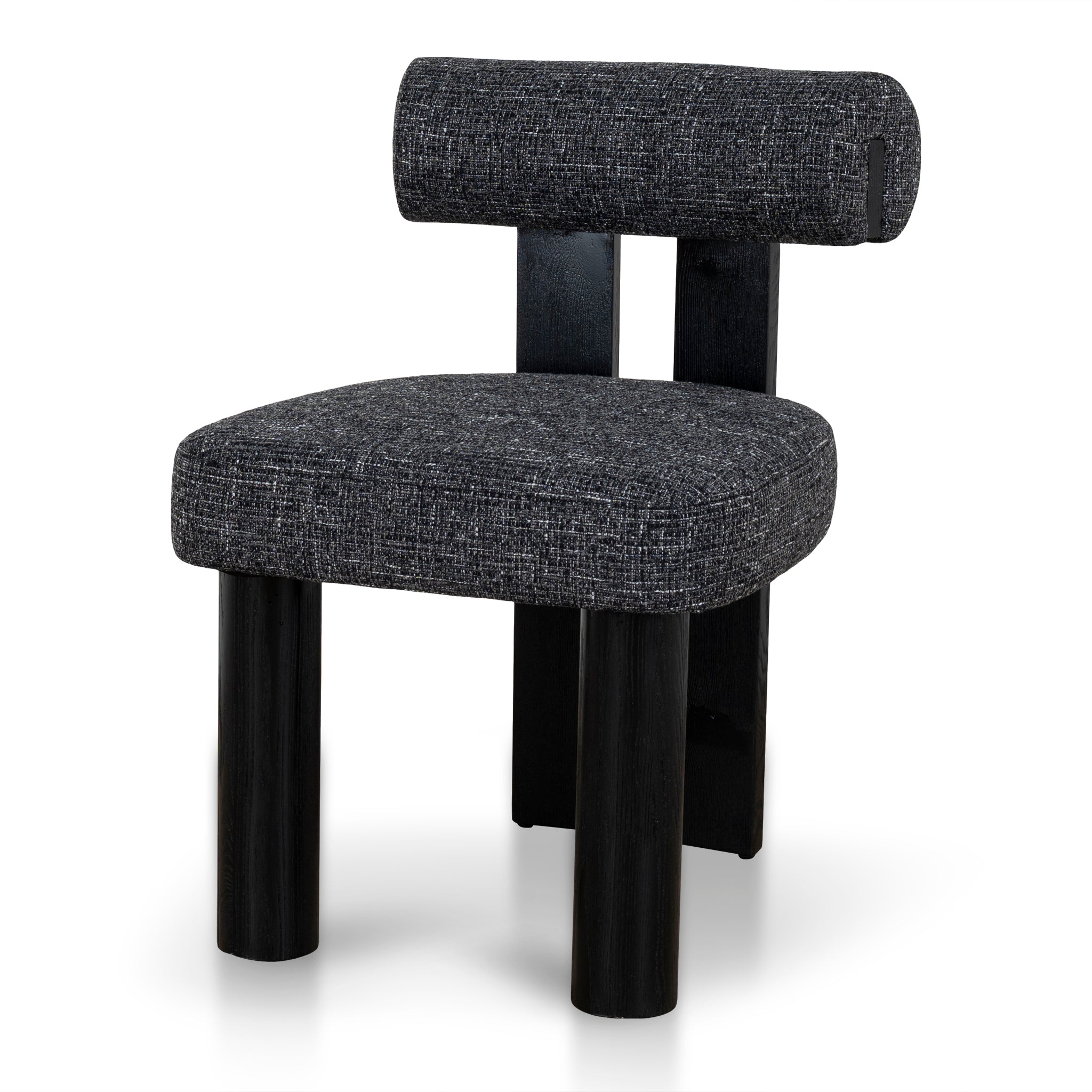 Remy Black Dining Chair - Field Charcoal (Set of 2)