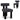Remy Black Dining Chair - Field Charcoal (Set of 2)