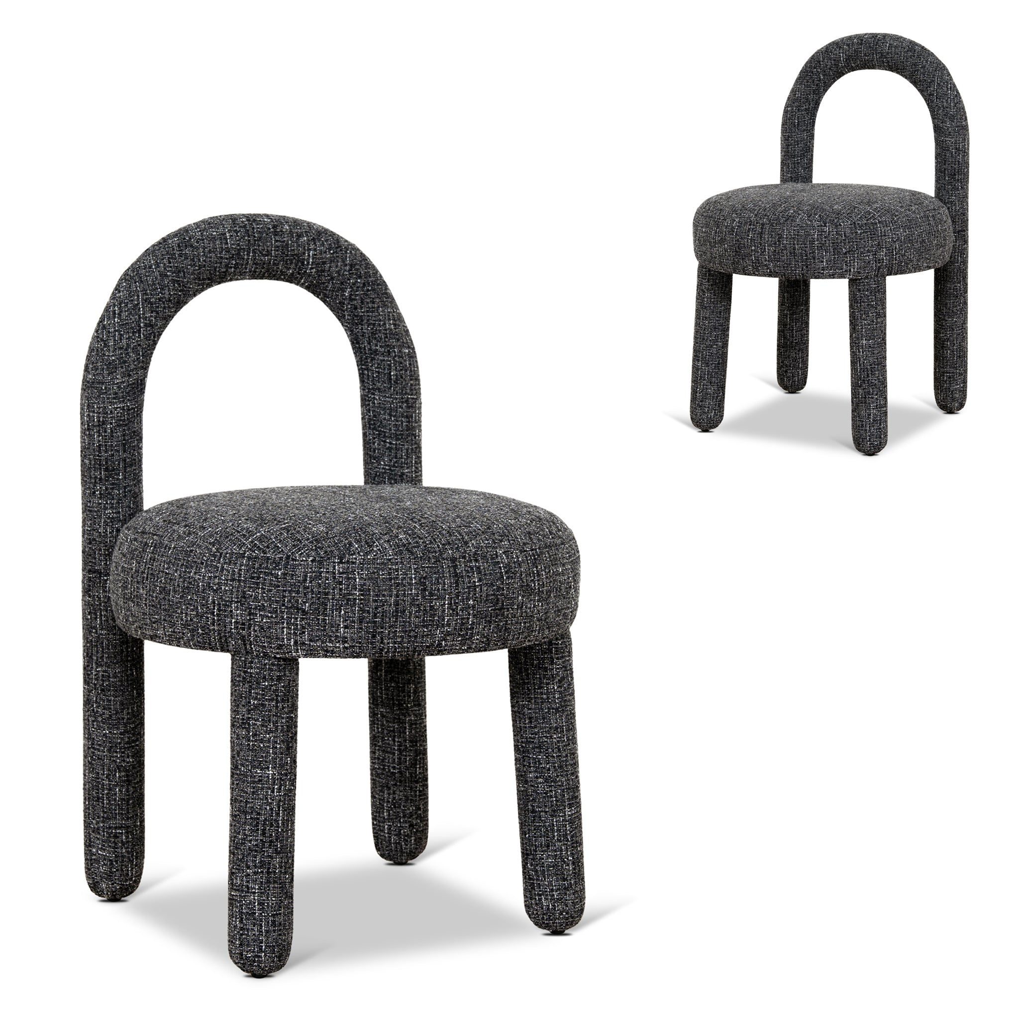 Fusion Dining Chair - Field Charcoal (Set of 2)