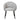 Sora Black Dining Chair - Clay Grey (Set of 2)