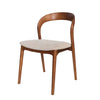 Marlow Walnut Dining Chair - Naxos Beige (Set of 2)