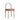 Luzia White Dining Chair - Russet Brown - (Set of 2)
