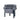 Yara Navy Armchair - Prussian Blue