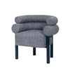 Yara Navy Armchair - Prussian Blue