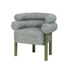 Yara Green Armchair - Spring Green