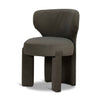 Cory Fabric Dining Chair - Dark Moss Green
