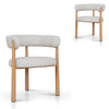 Delvaux Natural Dining Chair - Kalunfu Beige (Set of 2)