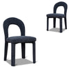 Soreta Blue Sand Dining Chair - Moss Navy (Set of 2)