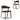 Jonstel Red Dining Chair - Moss Brown (Set of 2)
