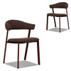 Jonstel Red Dining Chair - Moss Brown (Set of 2)