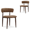 Dirvyn Walnut Dining Chair - Lila Nutmeg (Set of 2)