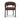 Calyxo Black Dining Chair - Moss Brown (Set of 2)
