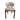 Ansel Distressed Walnut Dining Chair - California Taupe (Set of 2)