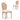 Lenora Elm Dining Chair - Dawn Beige (Set of 2)