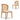 Margie Fabric Dining Chair - Dawn Beige (Set of 2)