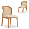 Margie Fabric Dining Chair - Dawn Beige (Set of 2)