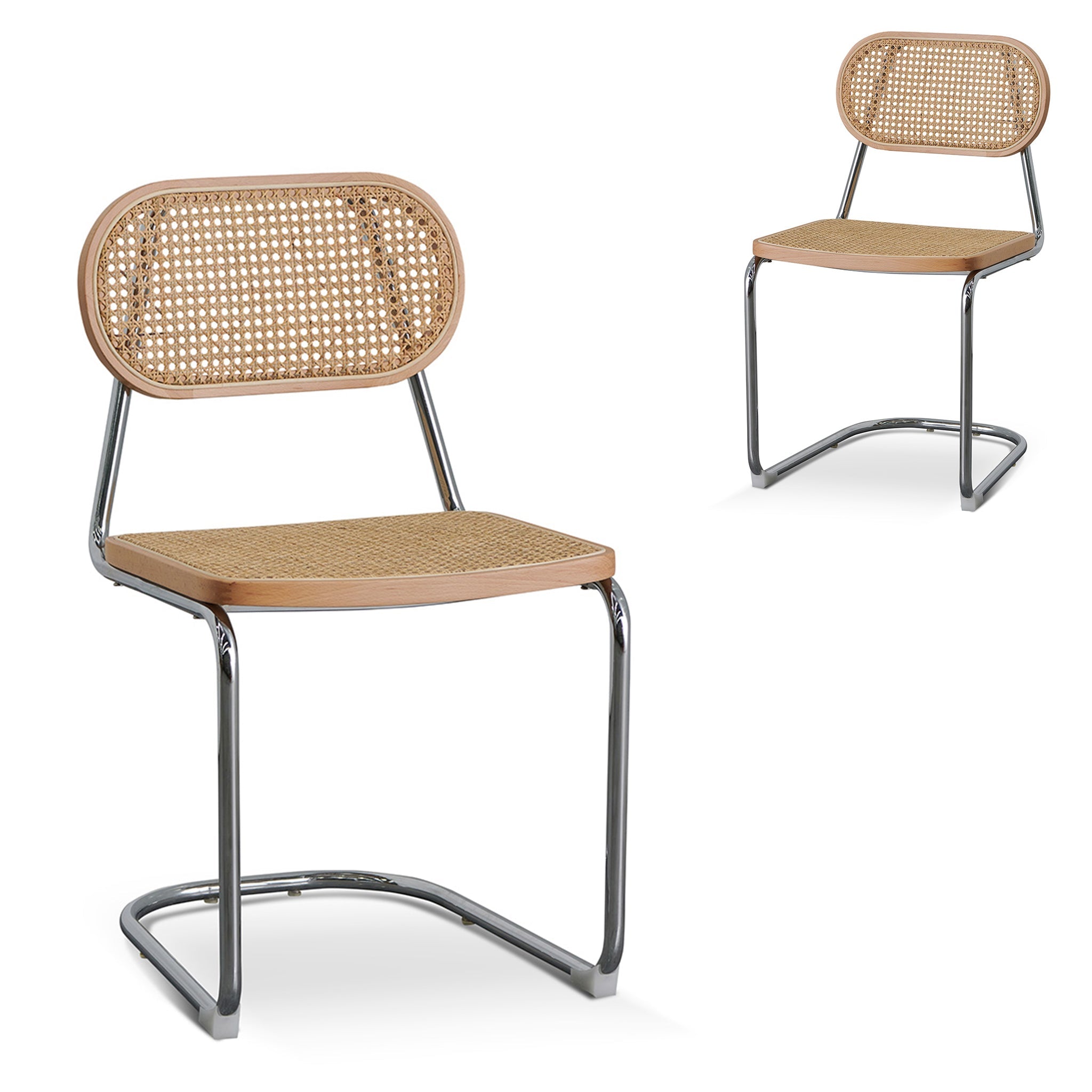 Elena Dining Chair - Natural Rattan