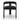 Miles ELM Dining Chair - Full Black (Set of 2)