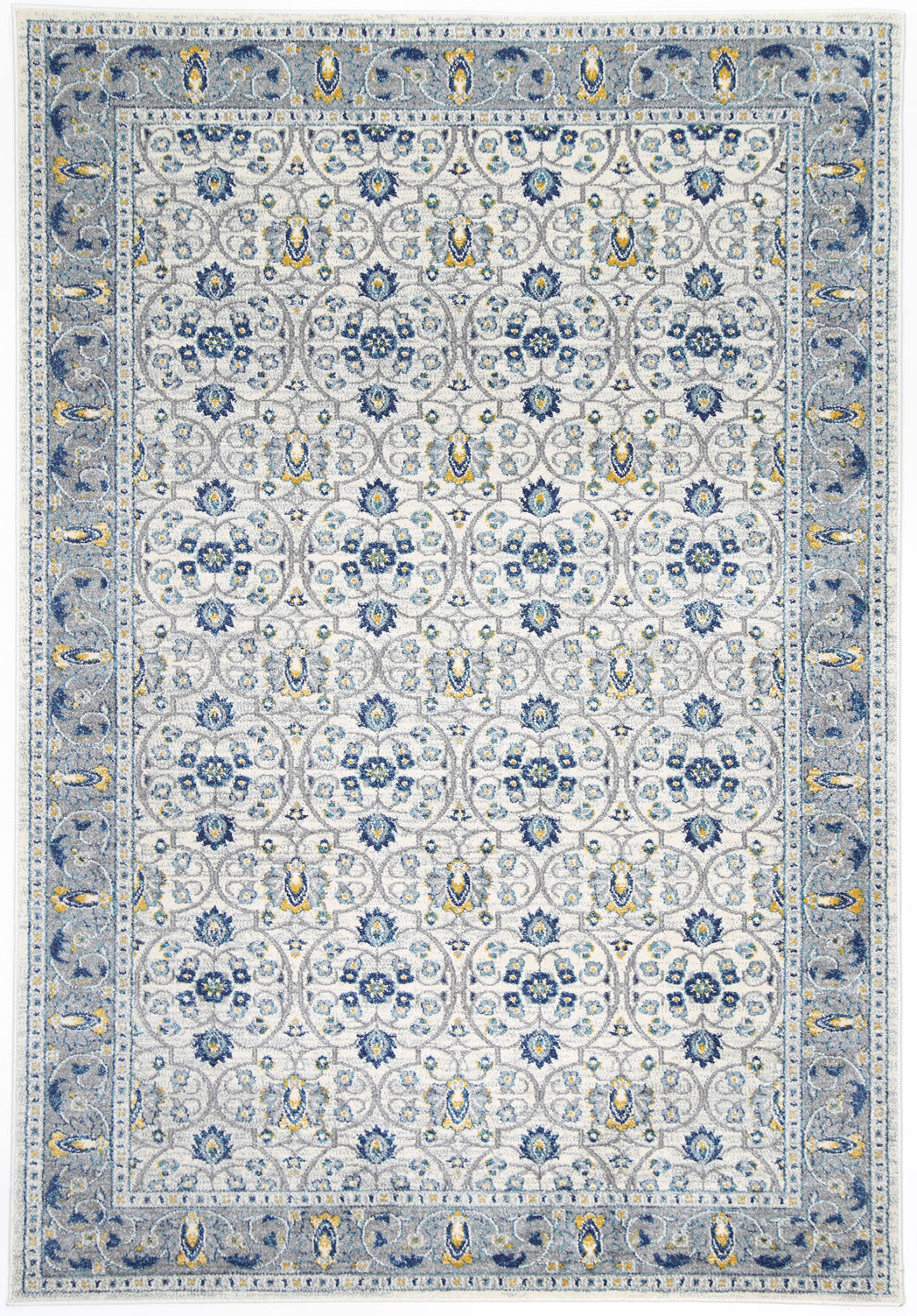 Delicate Blue Green Oriental Rug 160x230cm