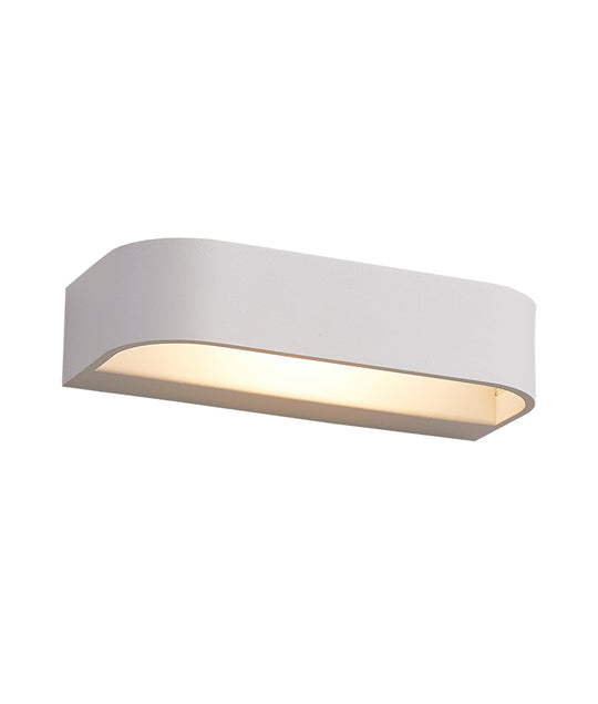Wall Int City S/M 12W Rect Up/Dn White Dim Tri 3K/4K/5.7K 747 Lm