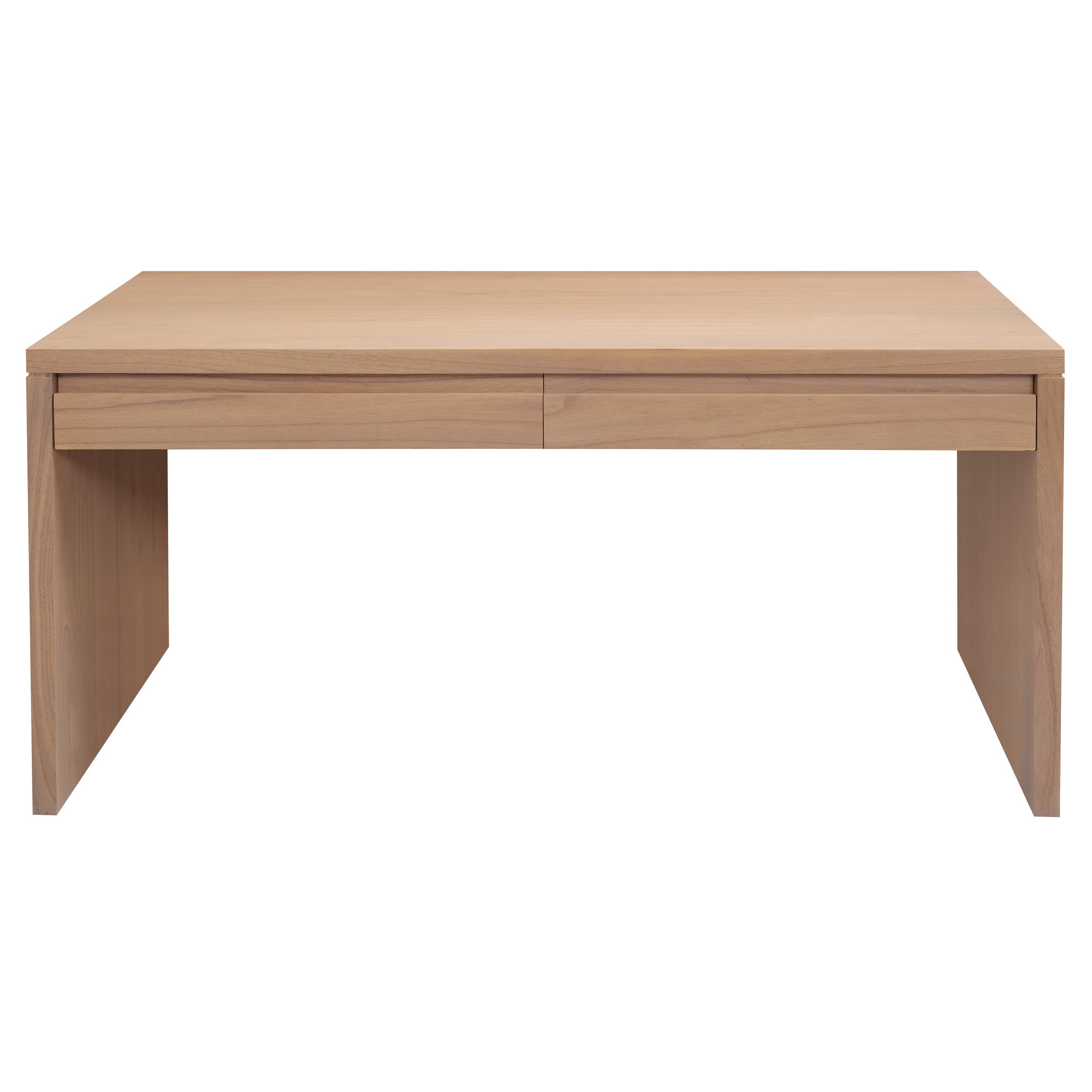 Apollo 2 Drawer Writing Desk - Natural