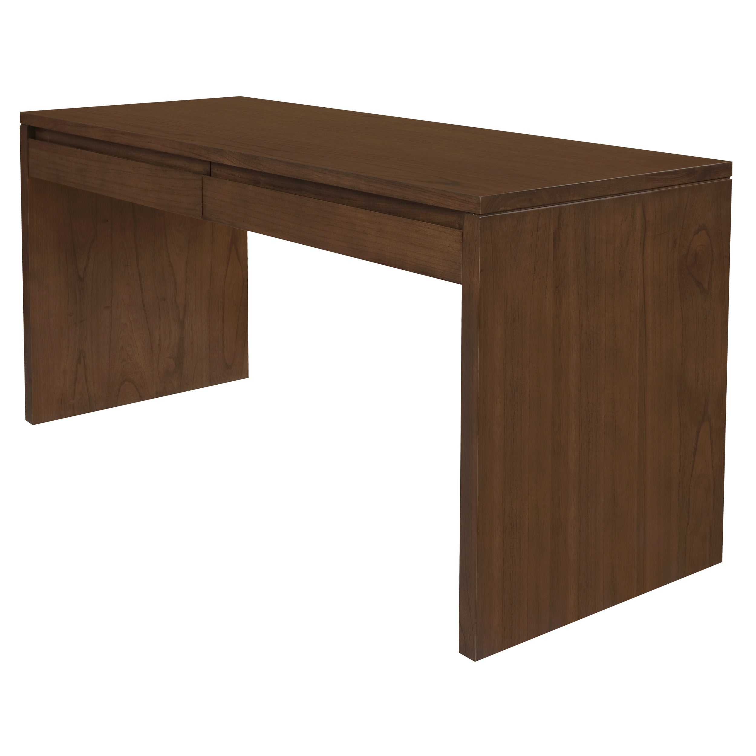 Apollo 2 Drawer Writing Desk - Walnut
