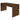 Apollo 2 Drawer Writing Desk - Walnut