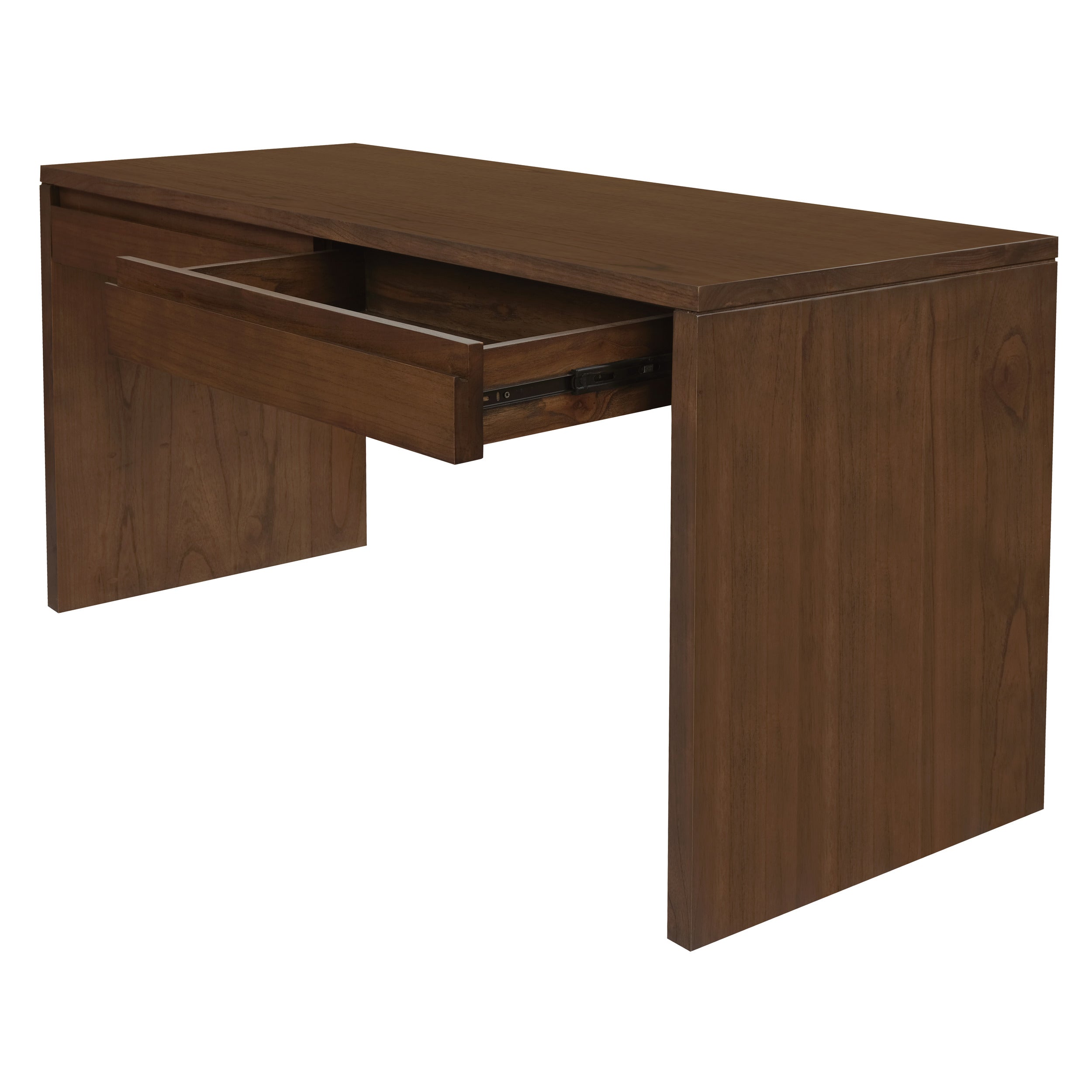 Apollo 2 Drawer Writing Desk - Walnut