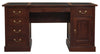Tasmania Executive Desk 1 Door 6 Drawer - Mahogany