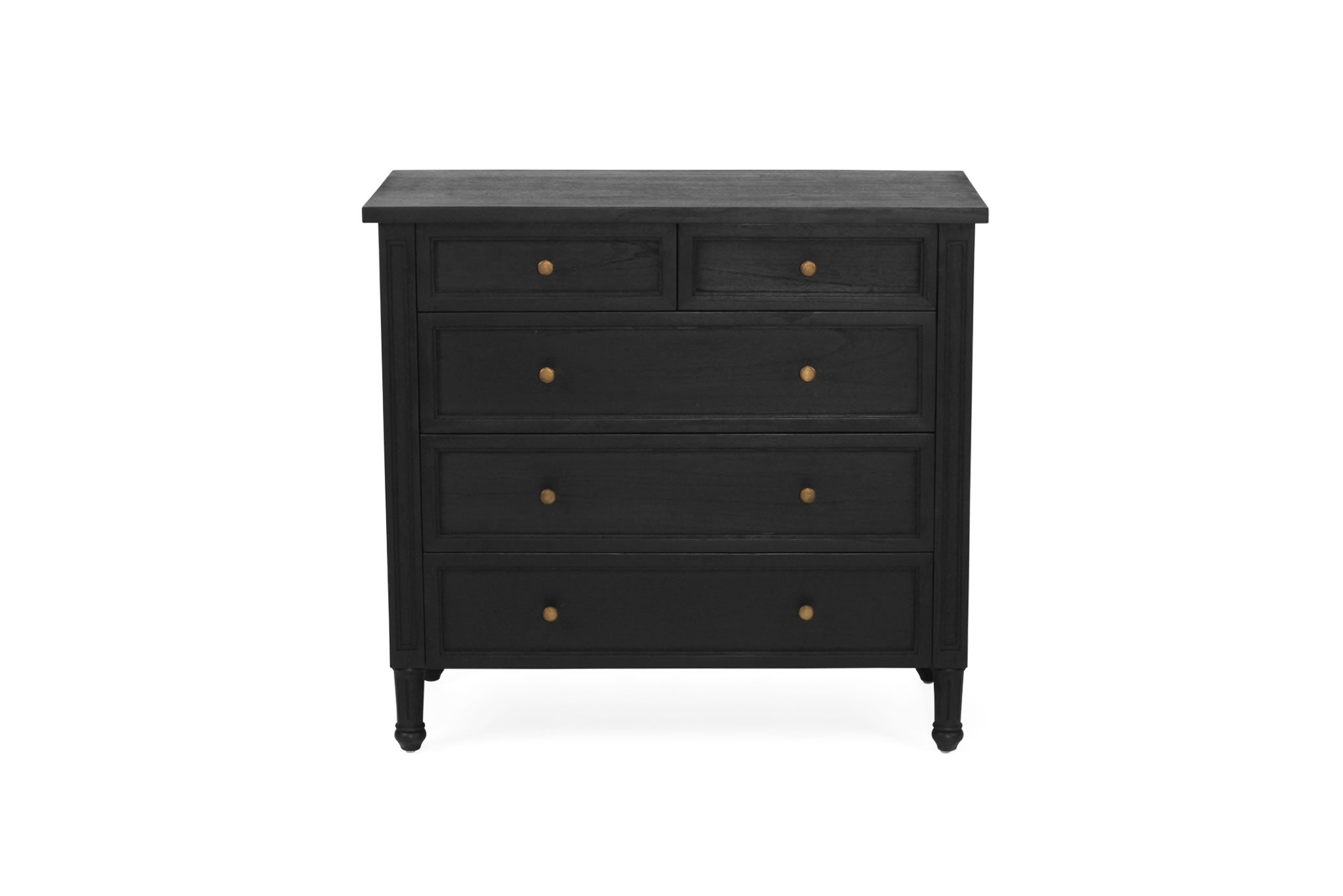 Hamilton Dresser - 5 Drawer - Black